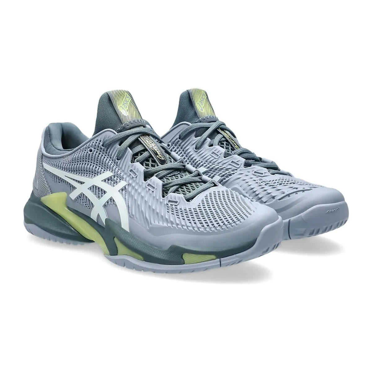 TENIS ASICS COURT FF 3 MASCULINO CINZA AZUL BRANCO