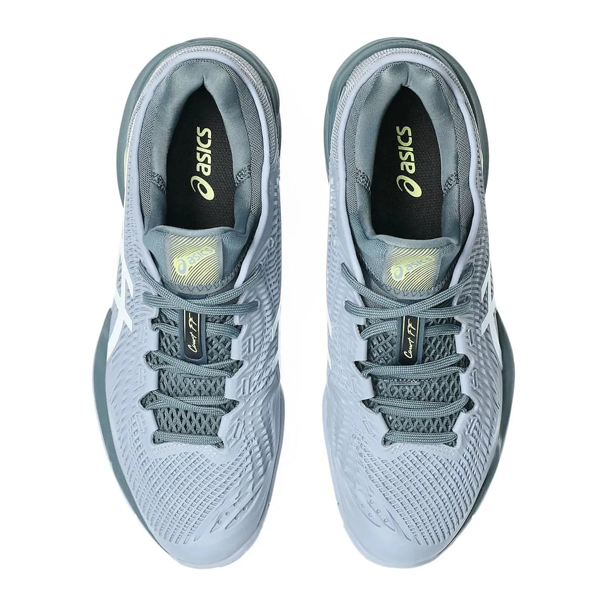TENIS ASICS COURT FF 3 MASCULINO CINZA AZULADO BRANCO
