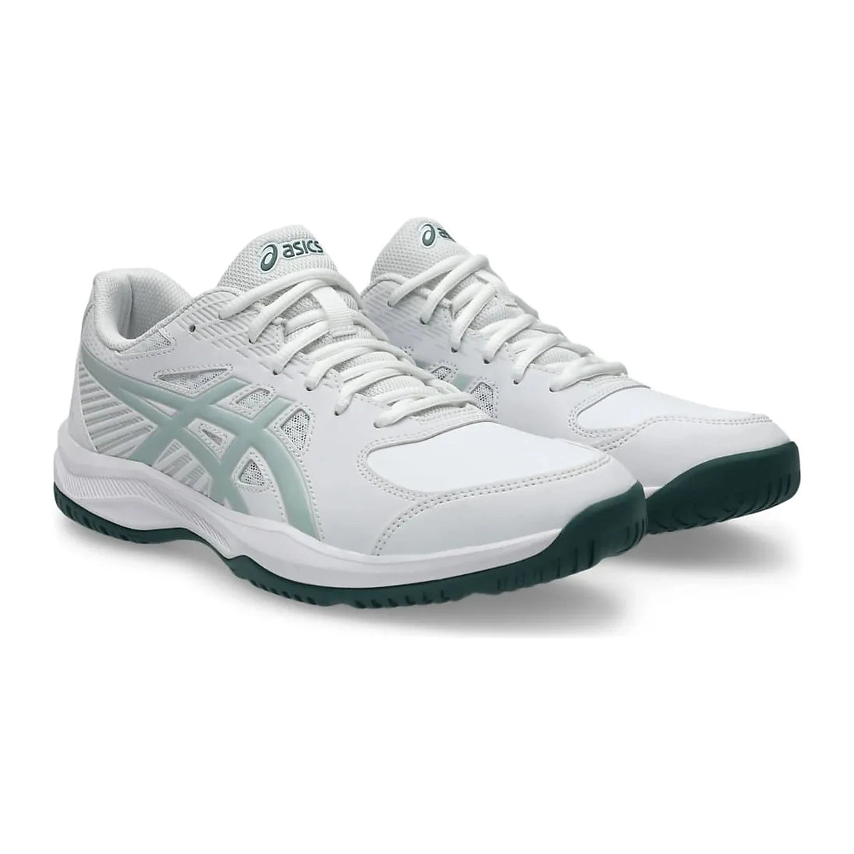 TENIS ASICS COURT SLIDE 4 MASCULINO BRANCO AZUL