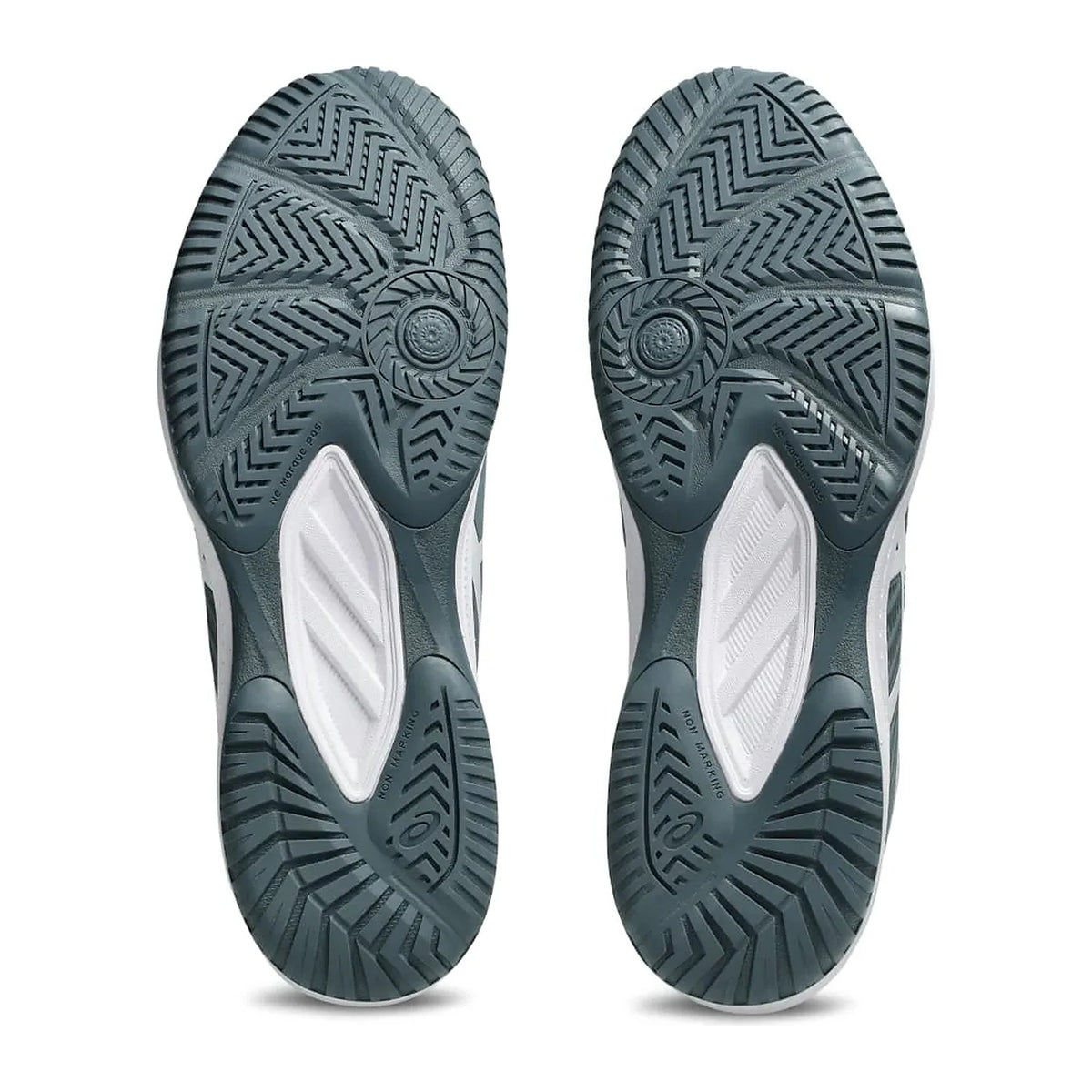 TENIS ASICS COURT SLIDE 4 MASCULINO CINZA ESCURO BRANCO