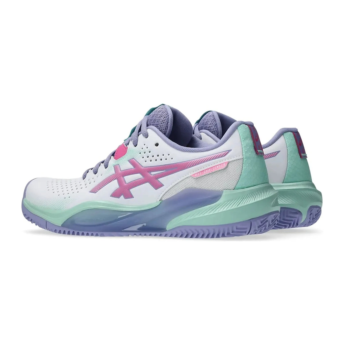 TENIS ASICS GEL-CHALLENGER 15 CLAY FEMININO BRANCO ROXO