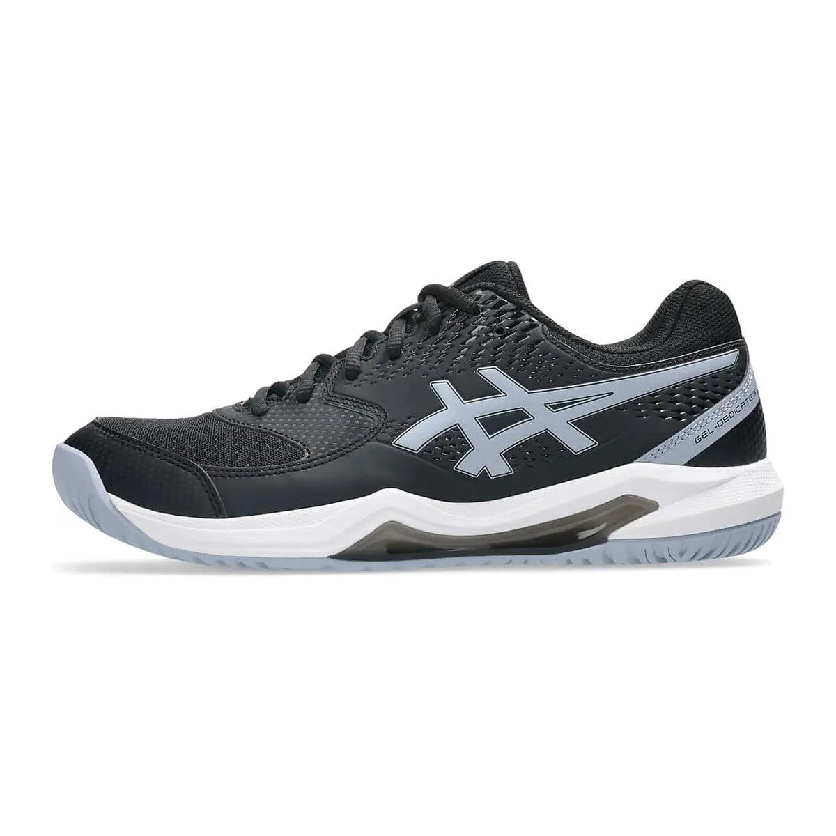 TENIS ASICS GEL-DEDICATE 8 MASCULINO PRETO CINZA AZUL