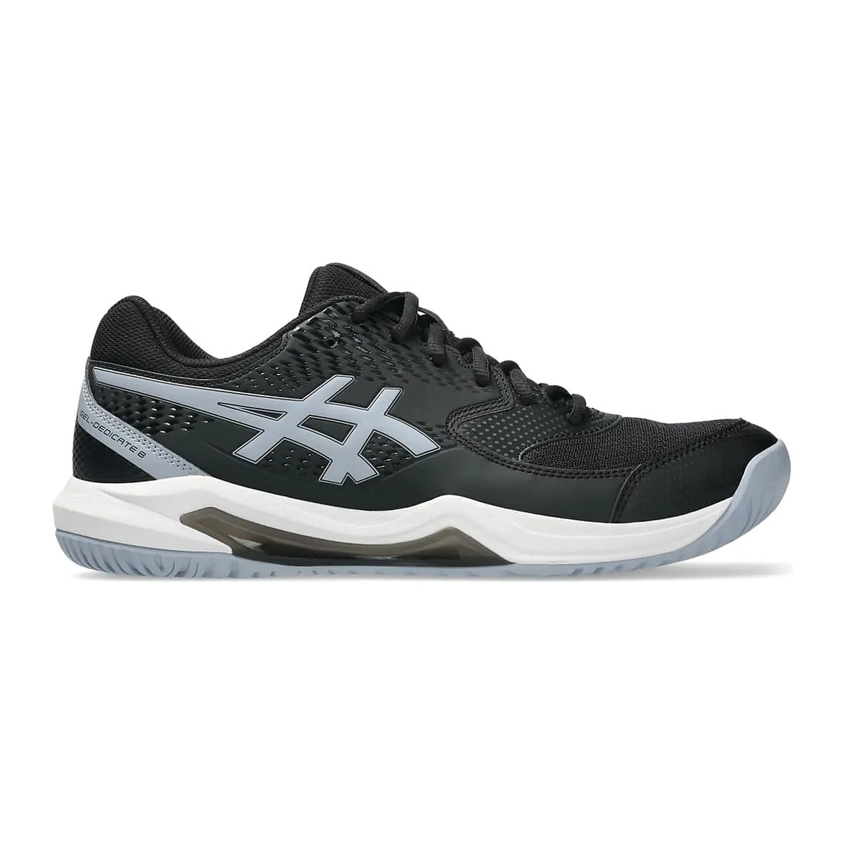 TENIS ASICS GEL-DEDICATE 8 MASCULINO PRETO CINZA