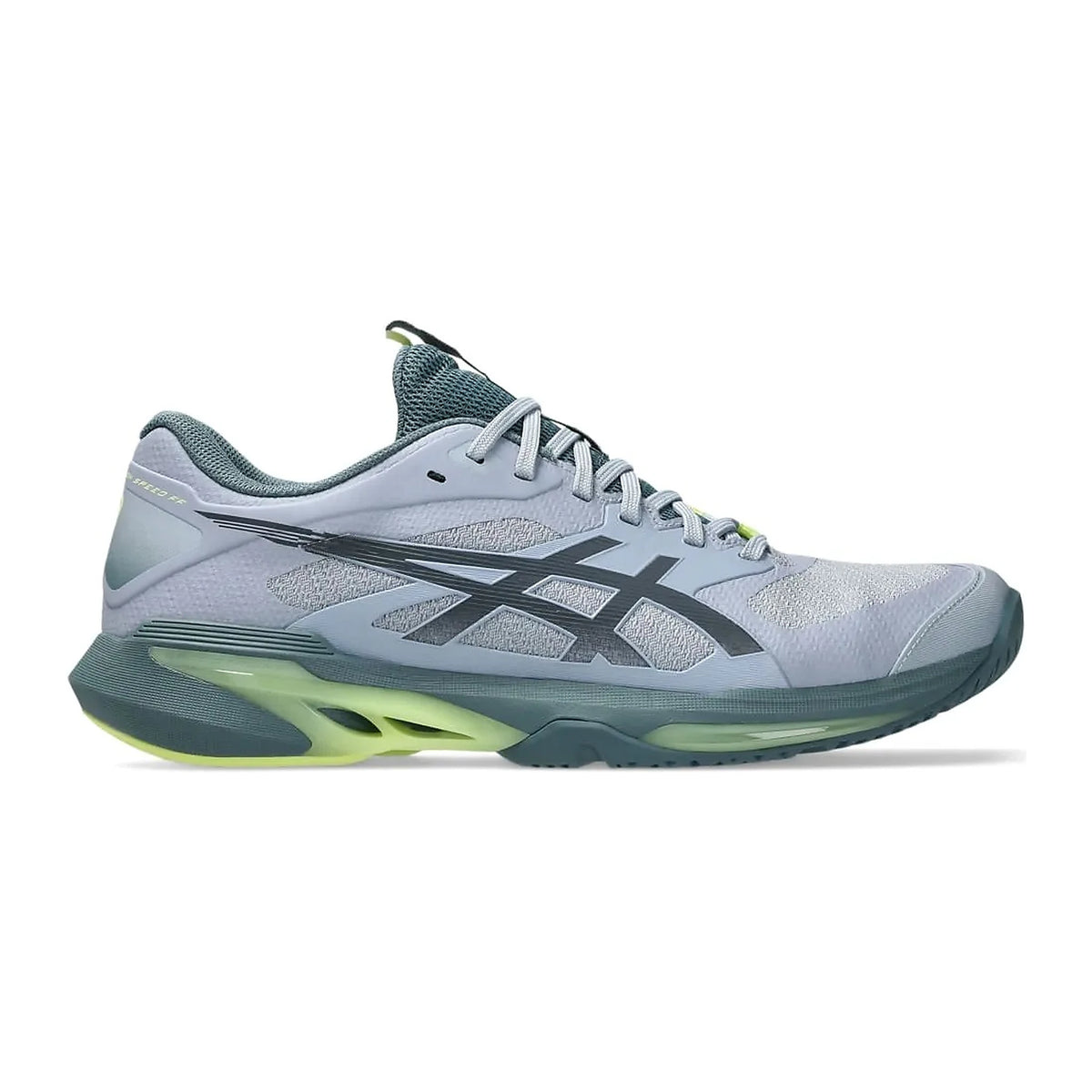 TENIS ASICS SOLUTION SPEED FF 4 MASCULINO AZUL CINZA ESCURO