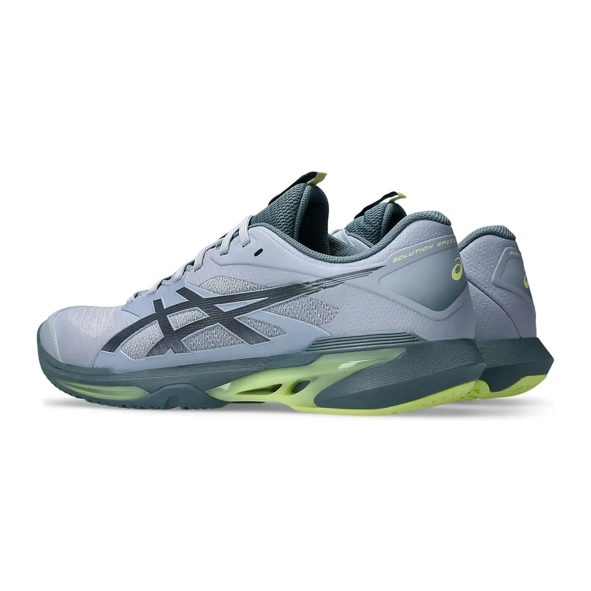 TENIS ASICS SOLUTION SPEED FF 4 MASCULINO AZUL CINZA ESCURO