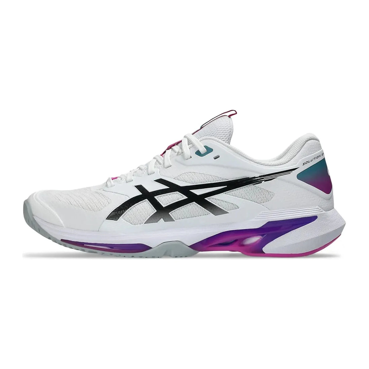 TENIS ASICS SOLUTION SPEED FF 4 MASCULINO BRANCO ROSA