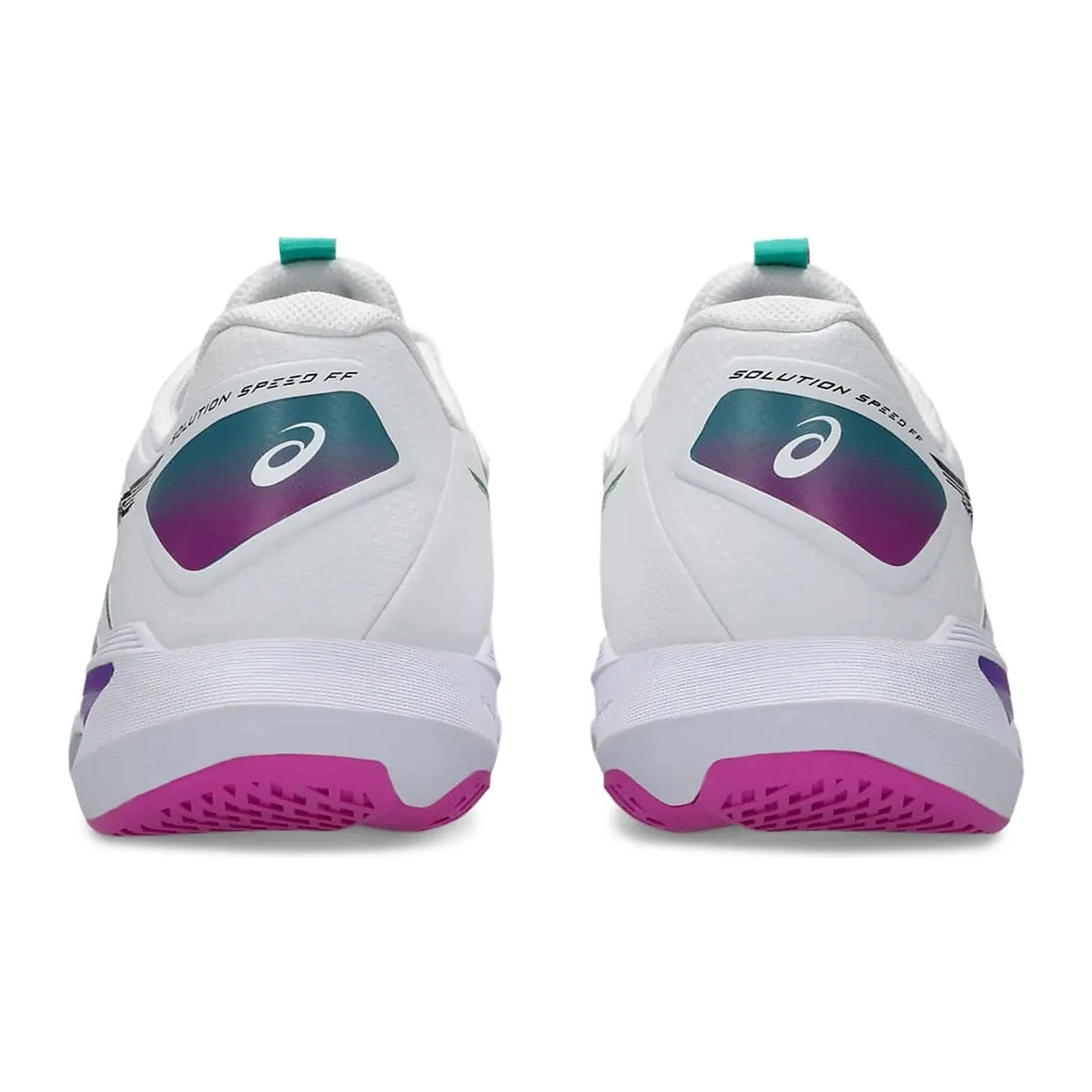 TENIS ASICS SOLUTION SPEED FF 4 MASCULINO BRANCO ROSA