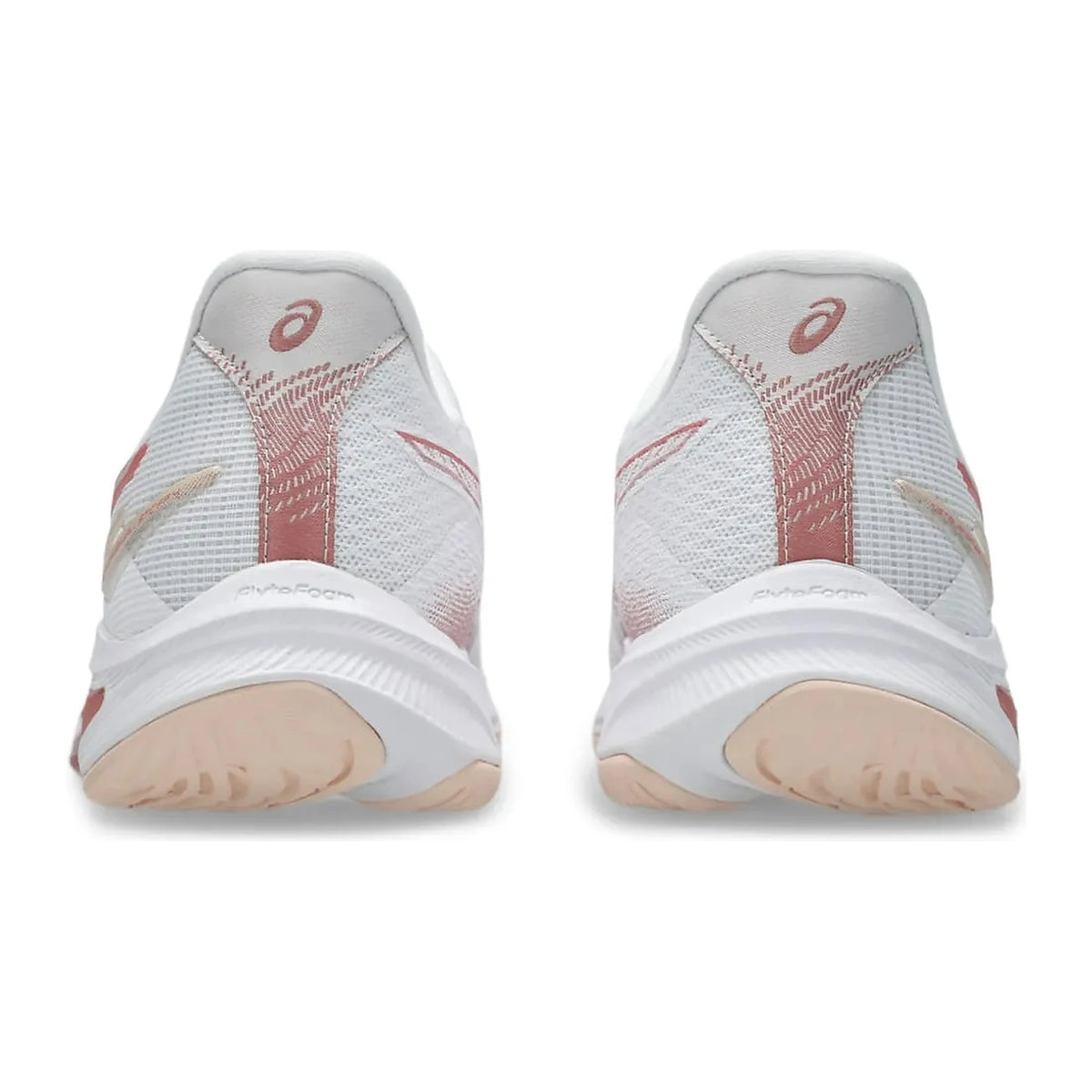 TENIS ASICS NETBURNER BALLISTIC FF 4 FEMININO BRANCO ROSA
